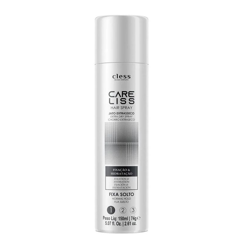 hair spray care liss normal fixa solto 150ml
