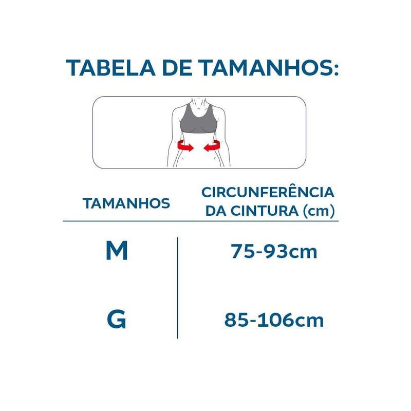 cinta modeladora cremer preta tamanho m 1 unidade