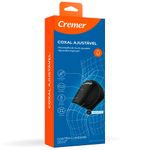 coxal ajustável cremer preto tamanho único 1 unidade