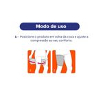 coxal ajustável cremer preto tamanho único 1 unidade