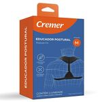 educador postural cremer preto tamanho m 1 unidade