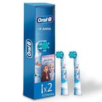 refil escova eletr kids oral b frozen 2 unidades