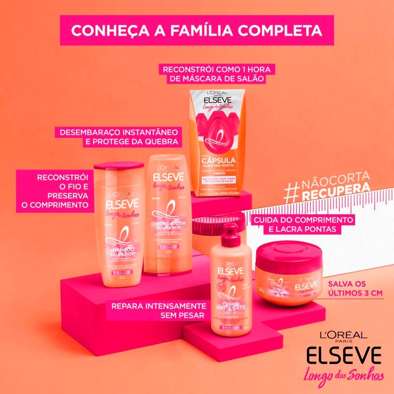 condicionador l'oréal paris elseve longo dos sonhos 400ml