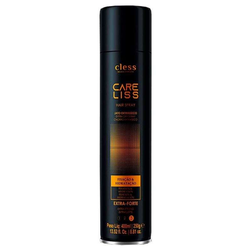 spray fixador de cabelos care liss hair extra forte 150ml