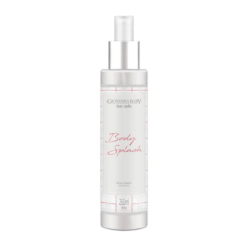 body splash giovanna baby blanc vanilla 260ml
