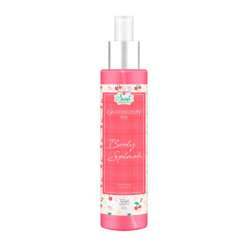 body splash giovanna baby cherry 260ml