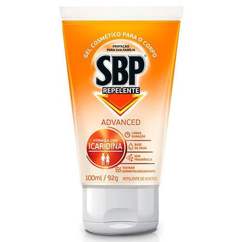 gel repelente sbp advanced familiar 100ml