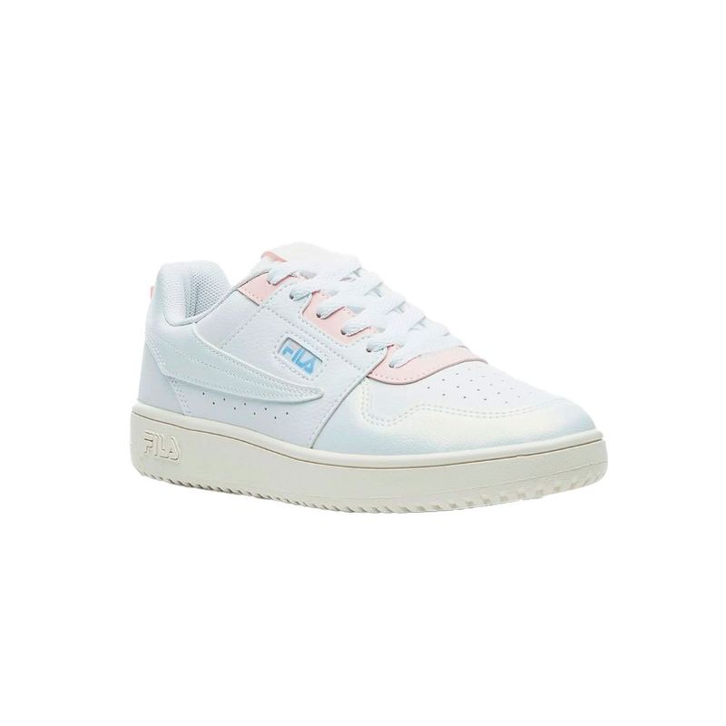 tênis feminino n°35 fila acd classic branco e rosa (mp)