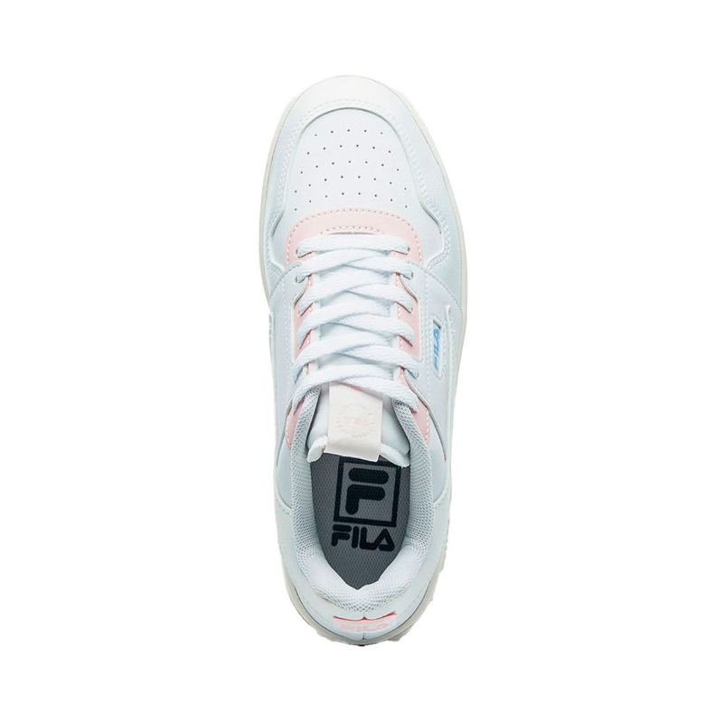 tênis feminino n°35 fila acd classic branco e rosa (mp)
