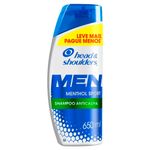 shampoo anticaspa head & shoulders men menta ice 650ml