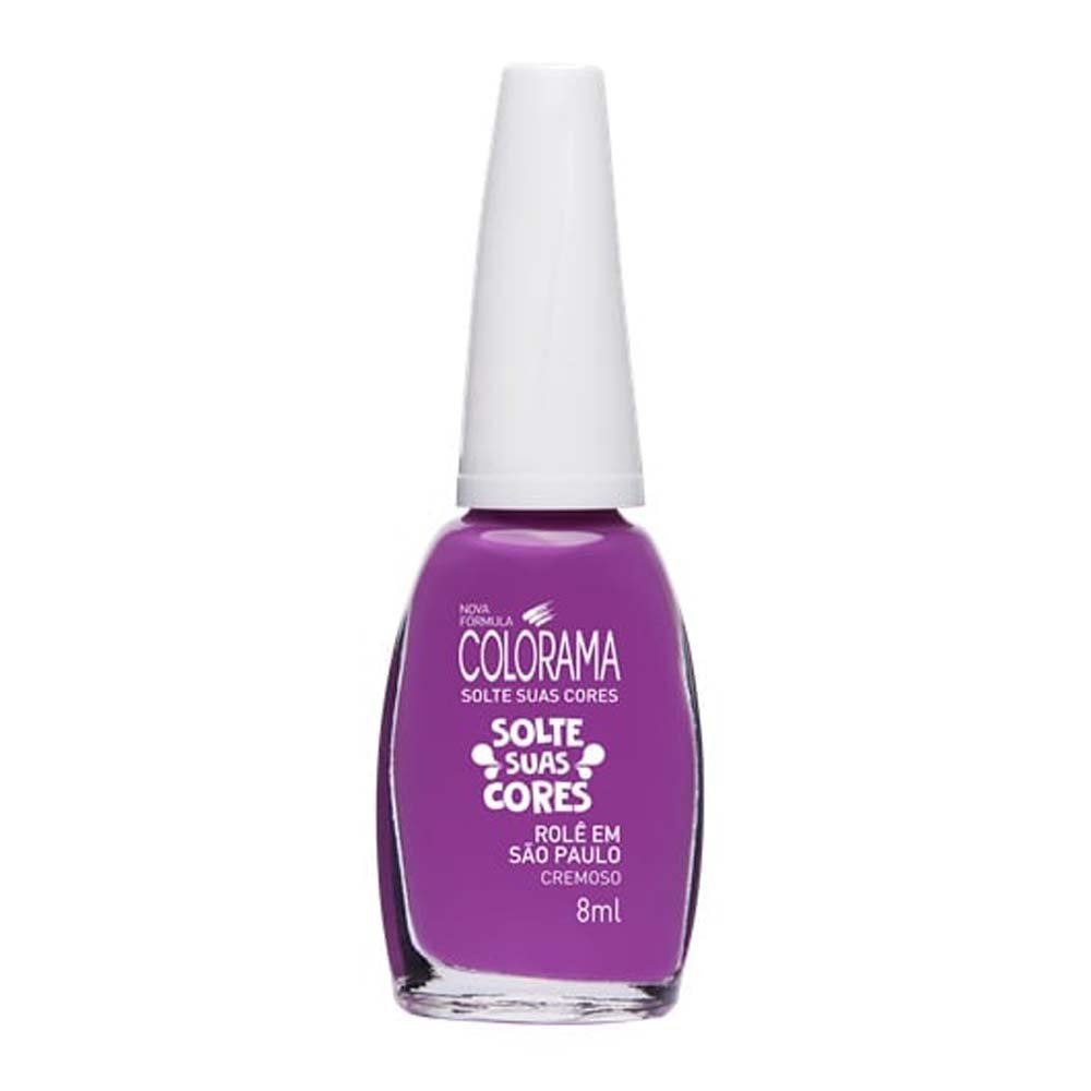 Esmalte Cremoso COLORAMA Solte Suas Cores Rolê Em São Paulo 8ml