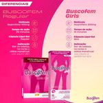 buscofem girls 200mg 10 cápsulas moles ibuprofeno