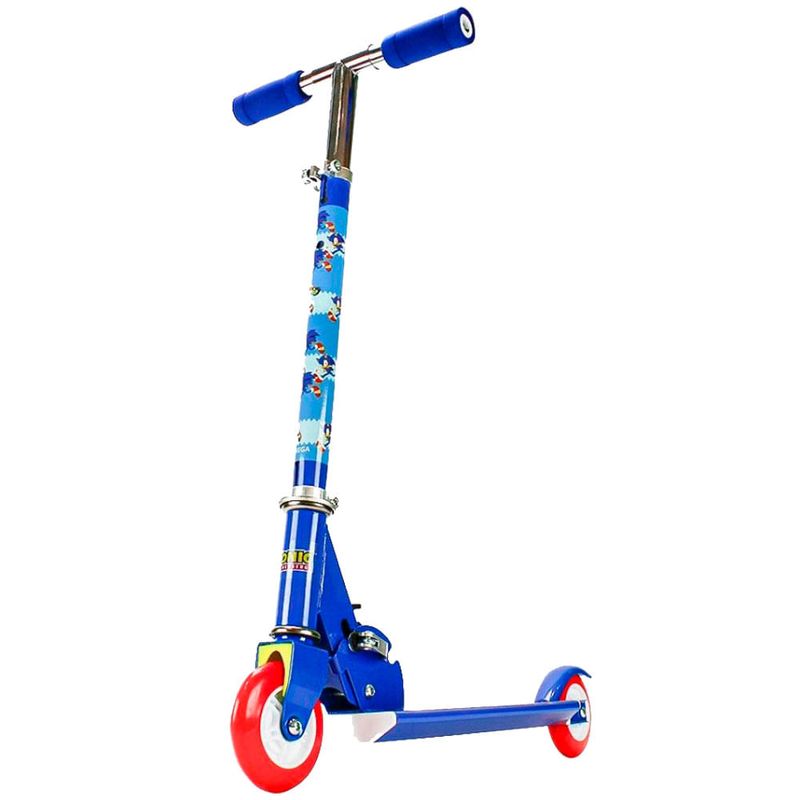 patinete infantil 2 rodas bbr toys sonic com led s008 (mp)