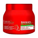máscara banho de verniz morango forever liss 250g (mp)