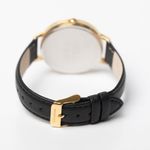 relógio masculino chilli beans analógico dourado (mp)