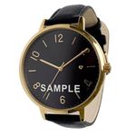 relógio masculino chilli beans analógico dourado (mp)