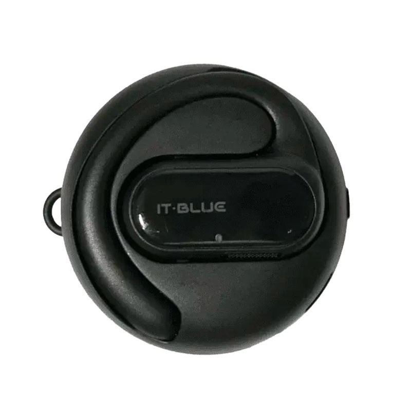 fone de ouvido sem fio it blue bluetooth preto (mp)