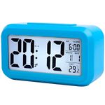 relógio de mesa digital yn clock azul sdksd330 (mp)