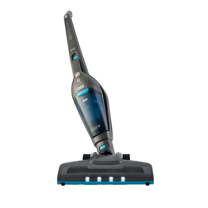 aspirador de pó vertical wap 2 em 1 sem fio eco rápido cinza