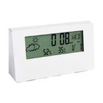 relógio de mesa digital yn clock despertador branco (mp)