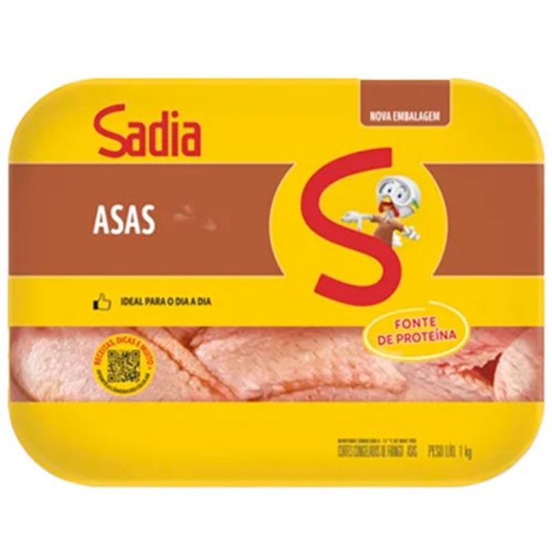 asa de frango sadia bandeja 1kg