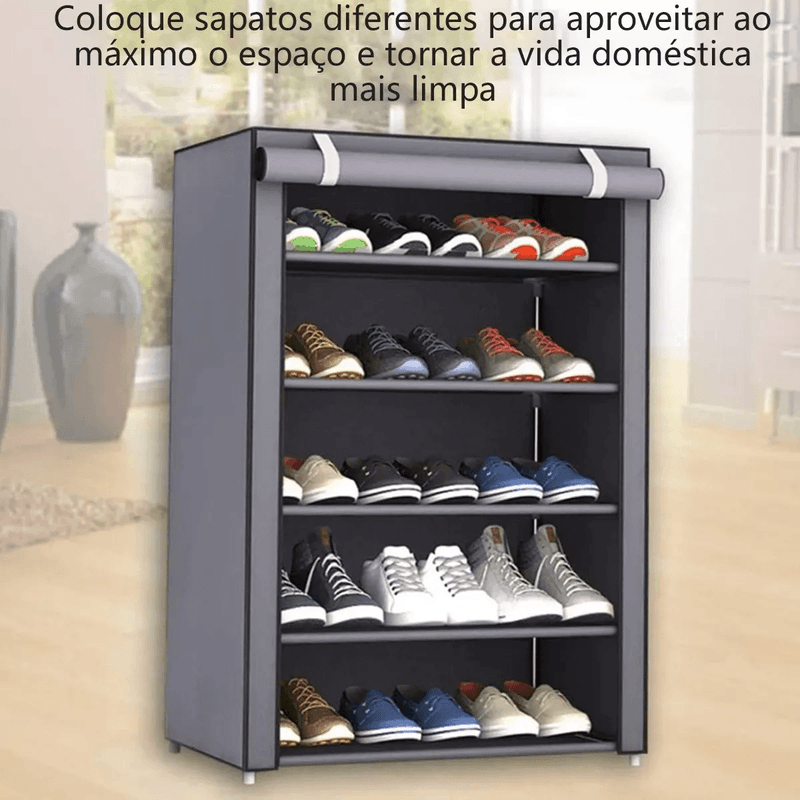 sapateira casita 18 pares suporta até 15kg (mp)