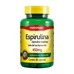 espirulina maxinutri 450mg 60 cápsulas