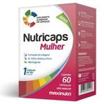 polivitamínico nutricaps mulher maxinutri 60 cápsulas