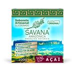 sabonete em barra artesanal glicerinado savana amazônica açaí 100g