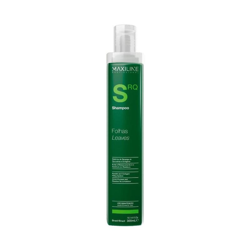 shampoo maxiline folhas 300ml (mp)