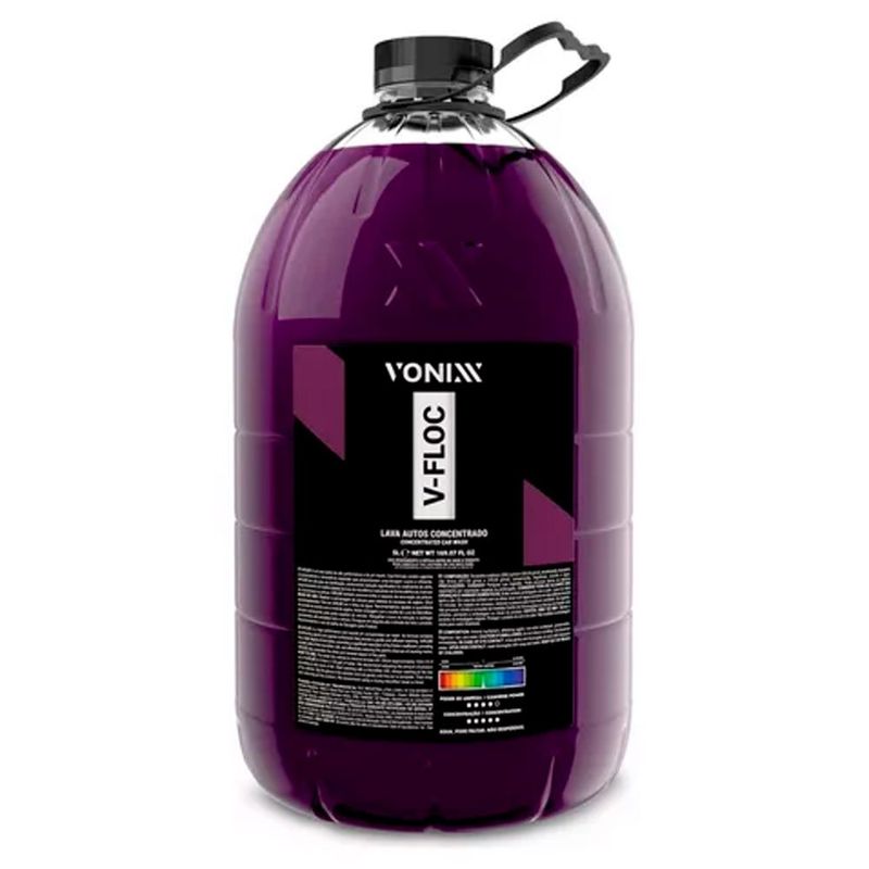 Shampoo Neutro Vonixx 5 Litros Super Concentrado