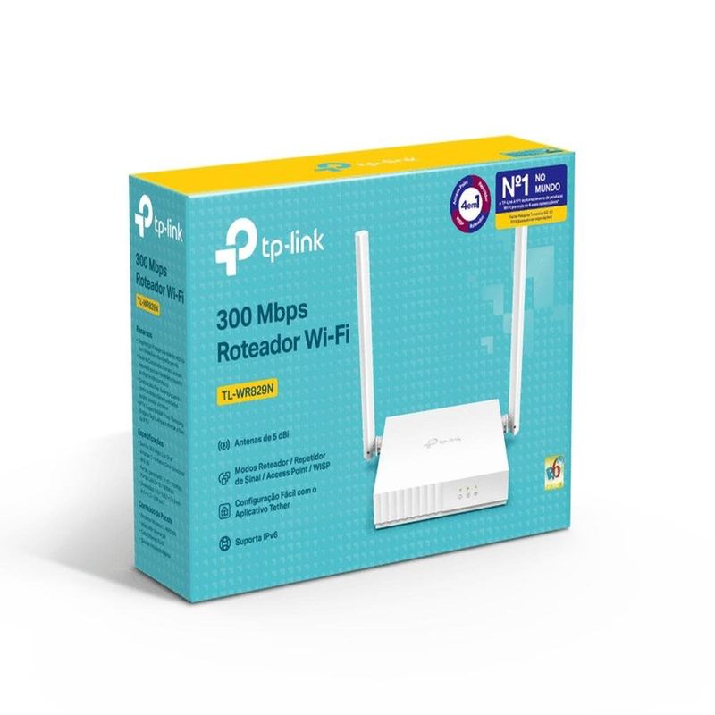 roteador wireless multimodo tp-link 300mbps tl-wr829n (mp)