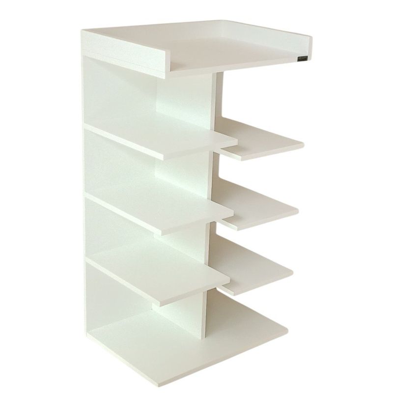 sapateira multiuso decor quality modulados 6 prateleiras branco tx (mp)