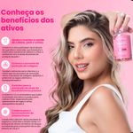 suplemento alimentar gummy hair vitamin tutti-frutti 60 gomas 180g