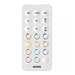 controlador de fan pcyes 9 portas pwm argb light core white (mp)