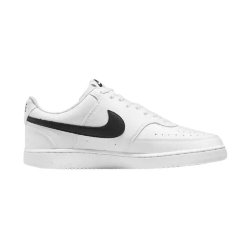 tênis masculino n°42 nike court vision low next nature branco e preto (mp)