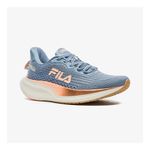 tênis feminino n°37 fila racer speedzone azul coral e cobre (mp)