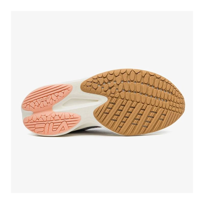 tênis feminino n°37 fila racer speedzone azul coral e cobre (mp)