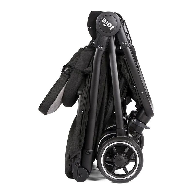 carrinho de bebê joie pact ember até 15kg preto e cinza ppjdcbe020 (mp)