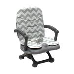 cadeira de alimentação portátil premium baby cloud cinza ppb9crf012 (mp)