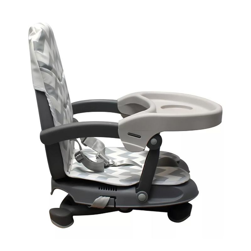 cadeira de alimentação portátil premium baby cloud cinza ppb9crf012 (mp)