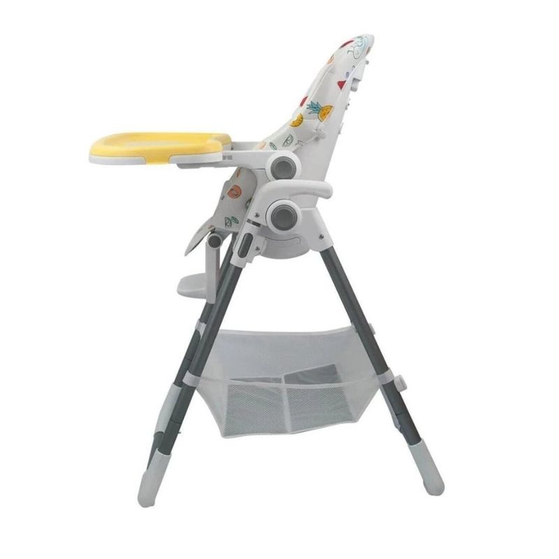 cadeira de alimentação premium baby belle pineapple até 18kg amarelo ppb9crf009(mp)
