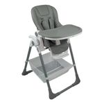 cadeira de alimentação premium baby belle até 18kg cinza ppb9crf009(mp)
