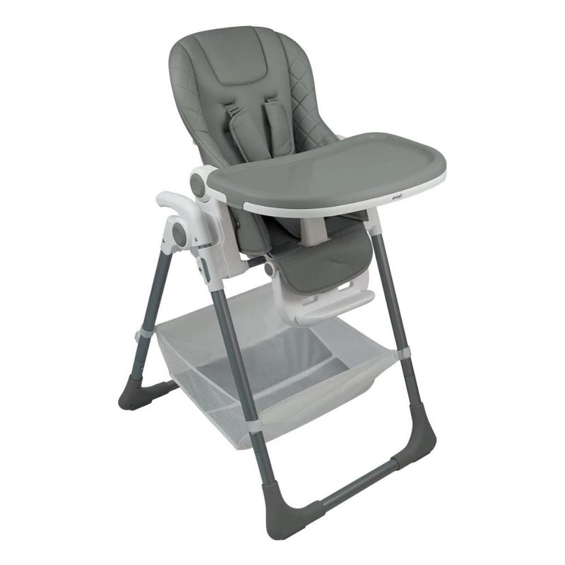 cadeira de alimentação premium baby belle até 18kg cinza ppb9crf009(mp)