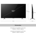 smart tv 4k 55" tcl uhd dolby vision atmos 55c655