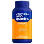 suplemento alimentar de ômega 3 neo quimica 60 cápsulas
