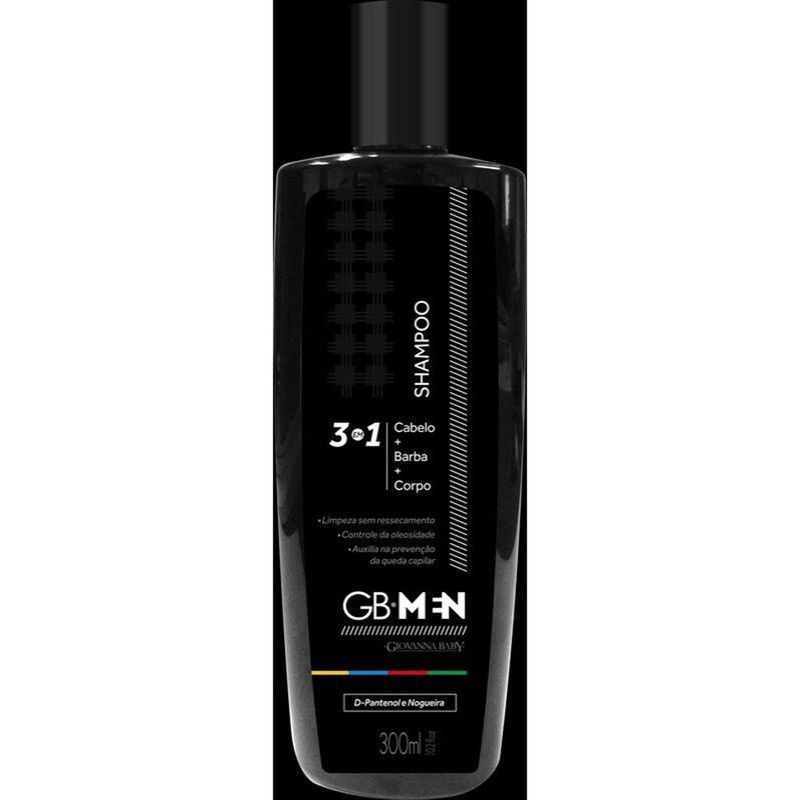 shampoo 3 em 1 giovanna baby men 300ml