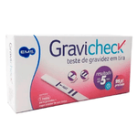 gravicheck ems tira teste com copo