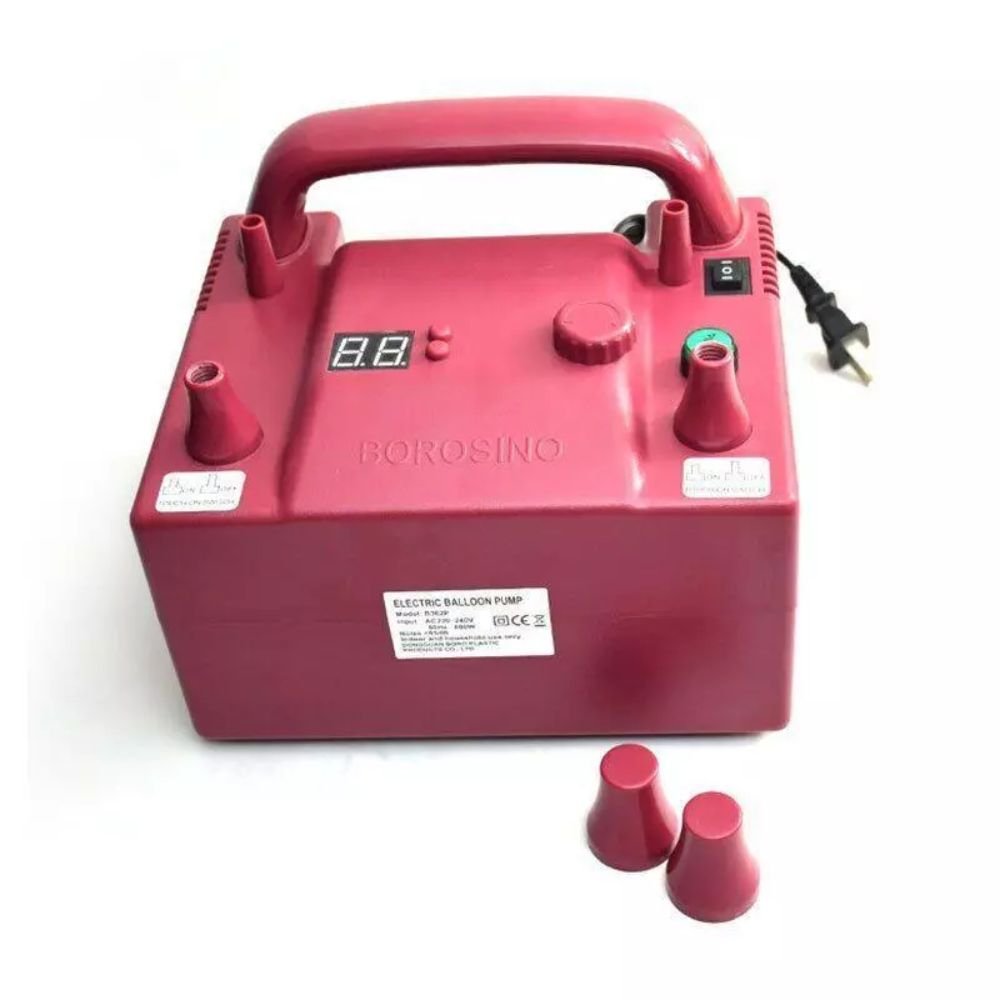 Inflador Digital Para Balão Cromus Rosa 127V 1254 (MP)
