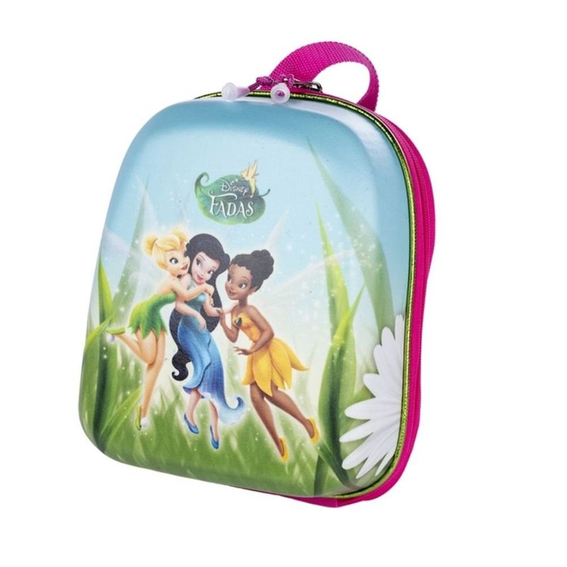 mochila infantil maxtoy fadas sininho tamanho p 3855bx22 (mp)